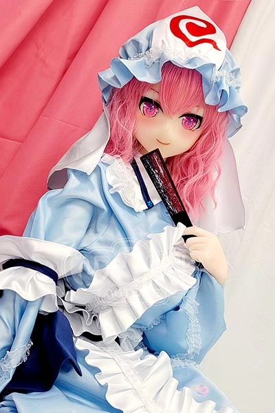 アニメ人形フルTPE AotumeDoll 155CM巨乳ピンク髪 二次元 かわいい人形セックス人形等身大ドール魔法少女